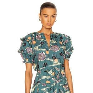 NWT ULLA JOHNSON MARI TOP - RIVER SZ. 8